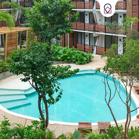Pool & Rooftop In Tulum 2 Bedrooms Apartment Exterior photo